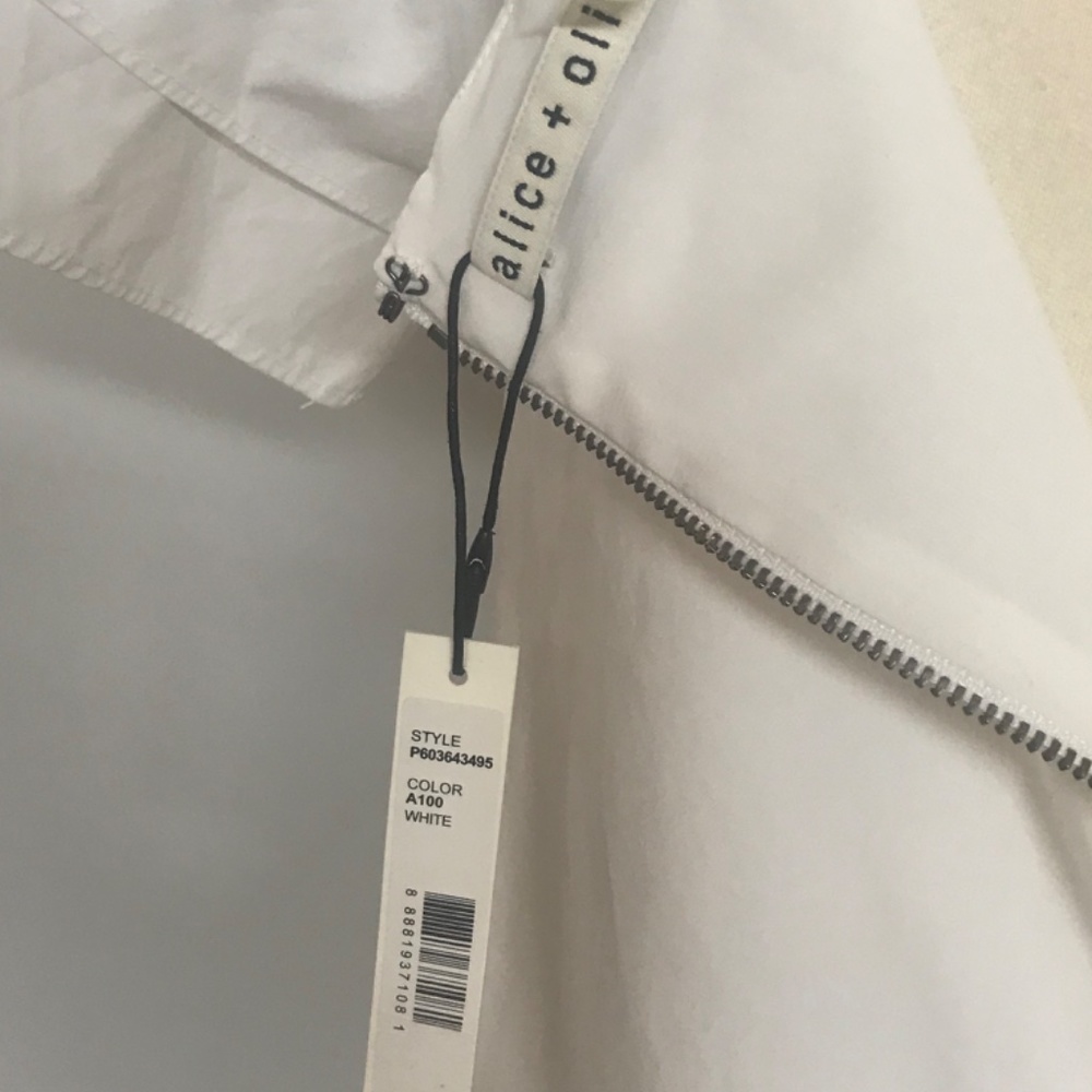 Alice + Olivia white dress. - Picture 8 of 9